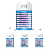 Mückenlampe 4 Pack, Elektrischer Insektenvernichter,Elektrisches Moskitonetz,Mückenschutz Steckdose, Fliegenfalle für Zuhause, geeignet für Zuhause, Küche, Schlafzimmer, Esszimmer