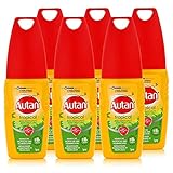 Autan Mückenschutz Tropical Pumpspray 100ml - schützt auch bei hoher Luftfeuchtigkeit und Schweißbildung bis zu 8 Stunden vor Mücken (6er Pack)